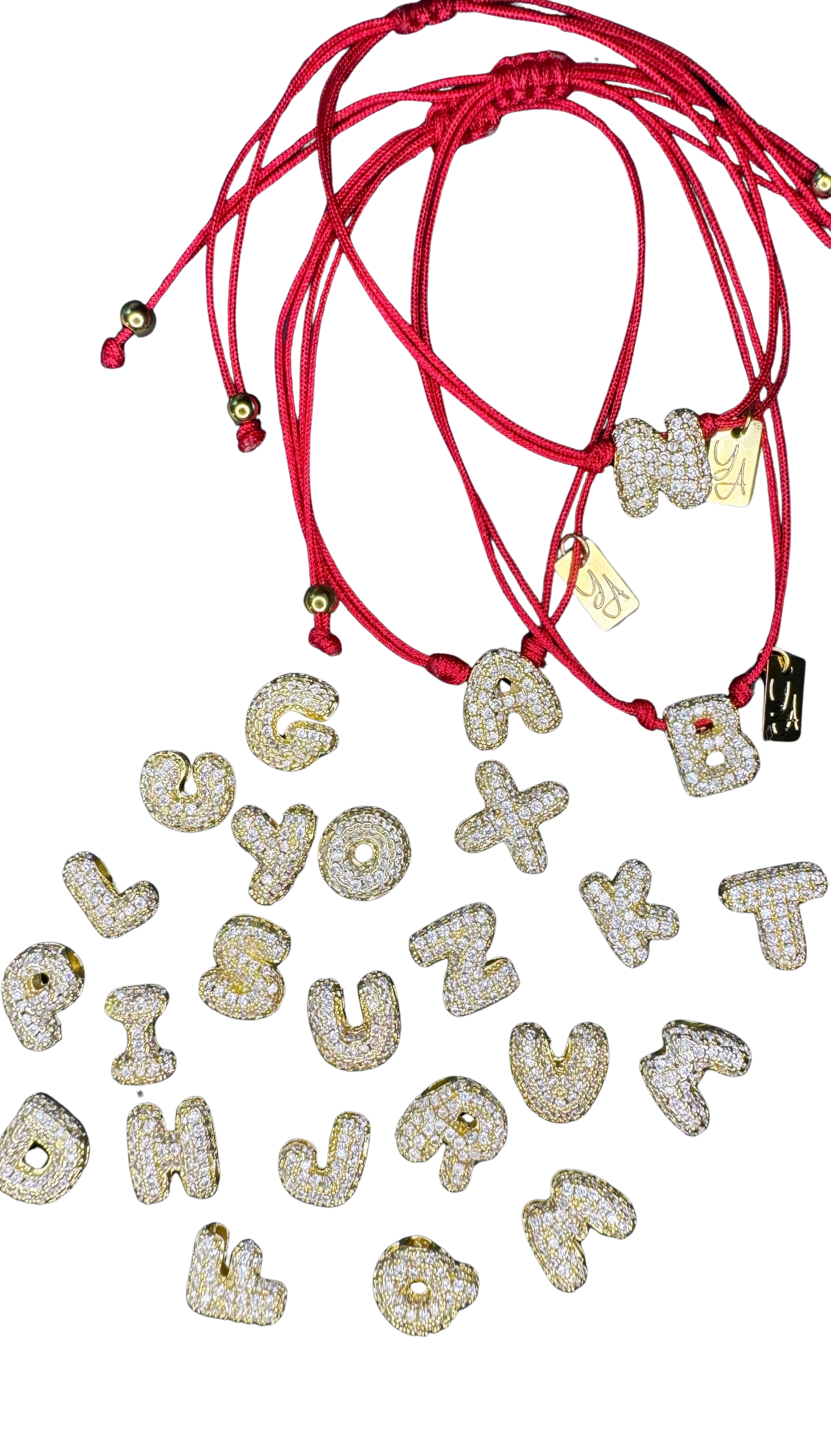 Pulsera Roja Inicial