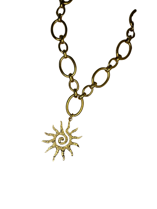 Collar sol ☀️ eslabón